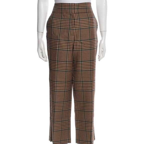 Plaid Veronica Beard wool trousers - Picture 3 of 3